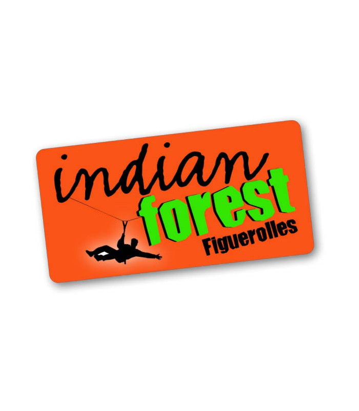 E-billet 1 Parcours Adulte dès 18 ans INDIAN FOREST FIGUEROLLES
