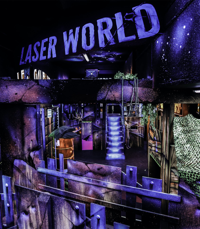 E-Billet 3 parties de lasergame LASER WORLD Tarif Unique