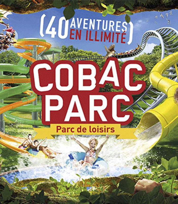 E-Billet 1 Jour Enfant jusqu'à 12 ans inclus COBAC PARC+ AQUA'FUN