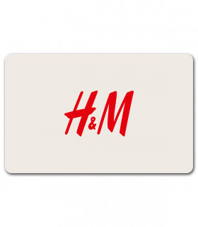 E-carte Cadeau H&M 100€ Valable jusqu'au 24/09/2030