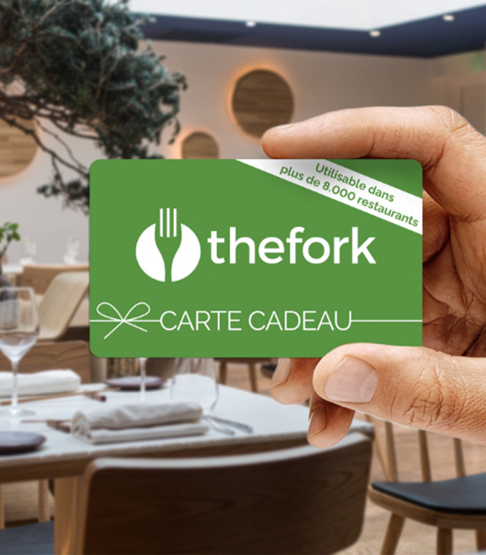 E-carte Cadeau TheFork 25€ Valable jusqu'au 24/03/2027