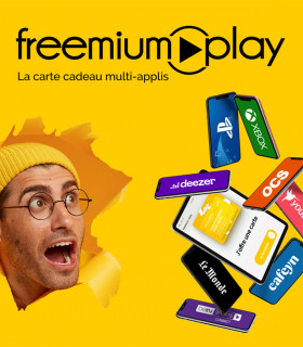 E-carte Cadeau Freemiumplay 30€ Valable jusqu'au 13/08/2027