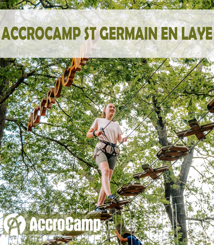 E-BILLETS ACCROCAMP ADULTE + 18 ANS UTILISABLE DANS 11 CLUBS PARTOUT EN FRANCE