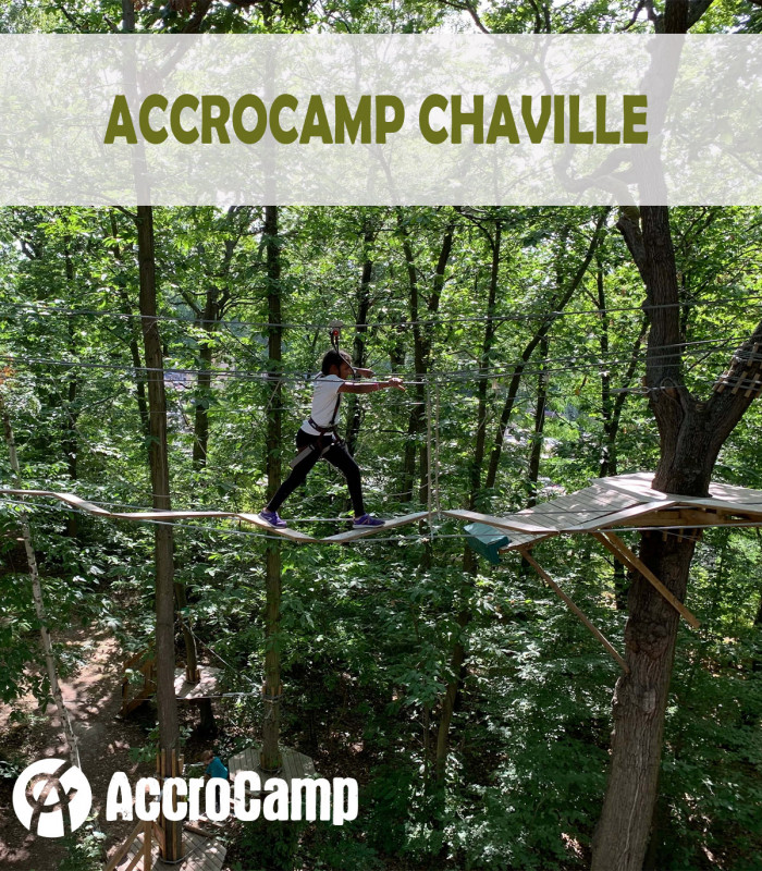 E-BILLETS ACCROCAMP ENFANT MOINS DE 18 ANS UTILISABLE DANS 11 CLUBS PARTOUT EN FRANCE