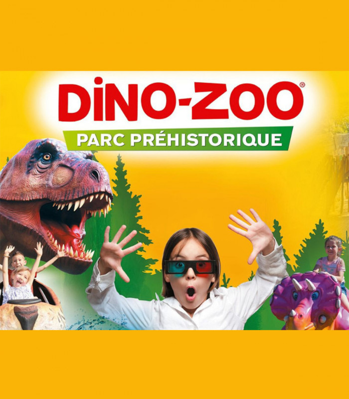 E-Billet 1 Jour Adulte à partir de 18 ans DINO-ZOO