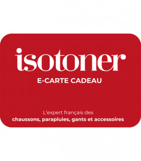 E-carte cadeau Isotoner Valable jusqu'au 24/09/2026