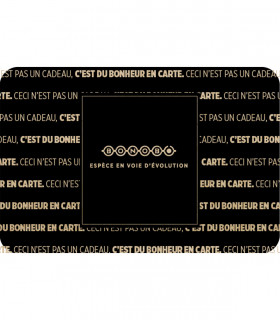 E-carte Cadeau Bonobo Valable jusqu'au 24/09/2026