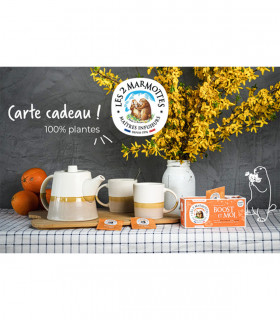 E-carte Cadeau Les 2 Marmottes Valable jusqu'au 24/09/2026