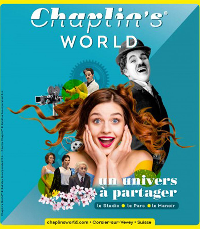 E-billet 1 Jour Saison 2025 CHAPLIN'S WORLD Tarif Unique Adulte/Enfant