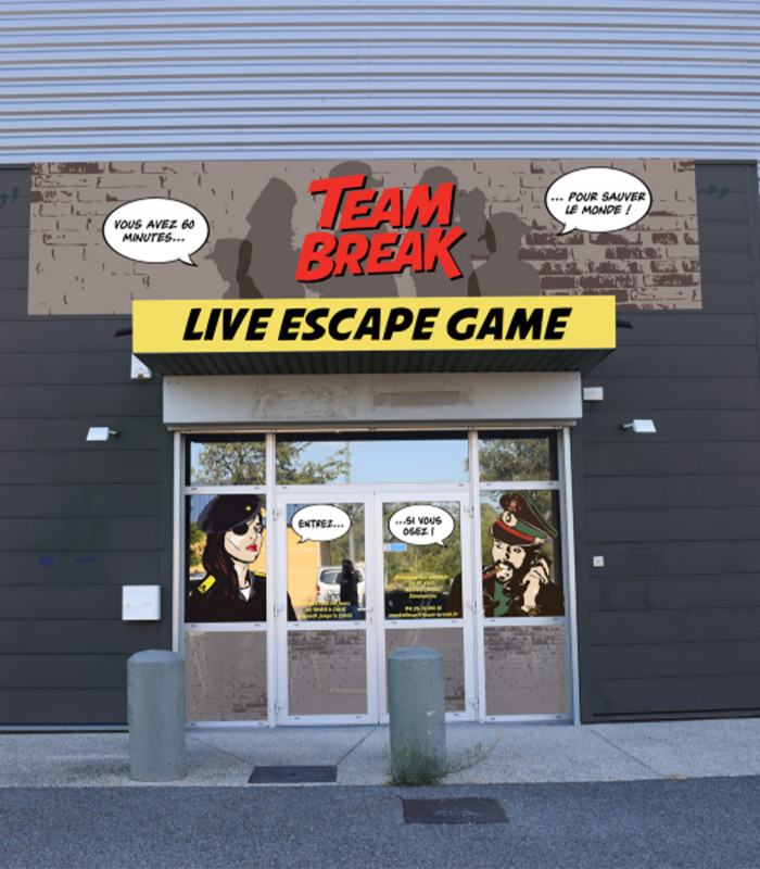 E-Billet Adulte pour 1 Partie d'Escape Game à TEAM BREAK Montélimar