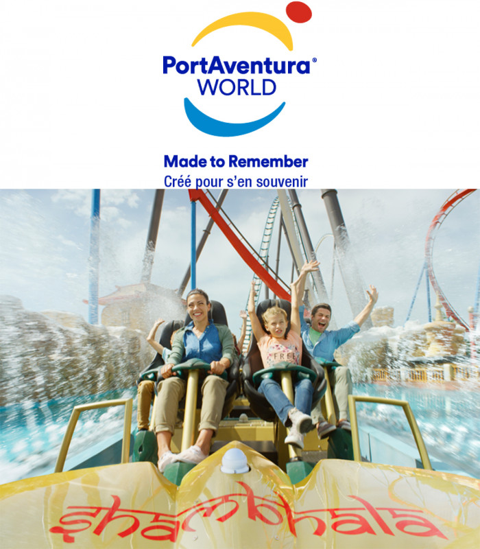 E-billet Daté Junior 3 Jours PORTAVENTURA PARK + FERRARI LAND