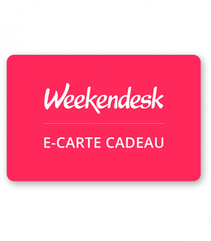 E-carte cadeau Weekendesk Valable jusqu'au 24/09/2026
