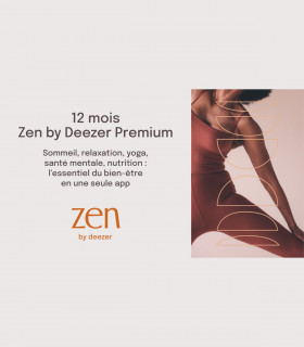 Abonnement Zen By Deezer 1 mois Valable jusqu'au 24/09/2026