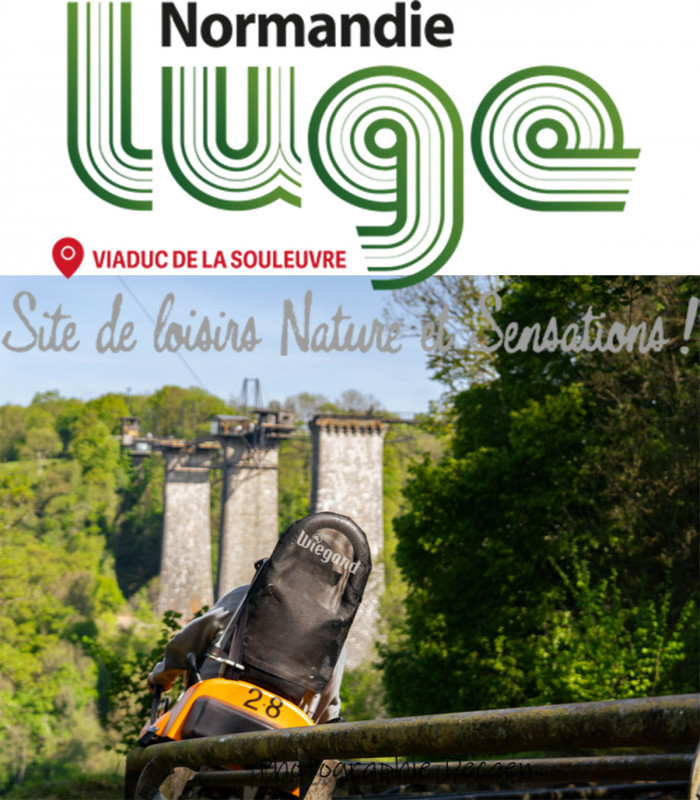 E-billet 1 tour de Luge en Solo ou Duo à NORMANDIE LUGE