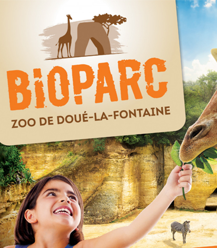 E-Billet 1 Jour Enfant de 3 à 10 ans BIOPARC - ZOO DE DOUE LA FONTAINE