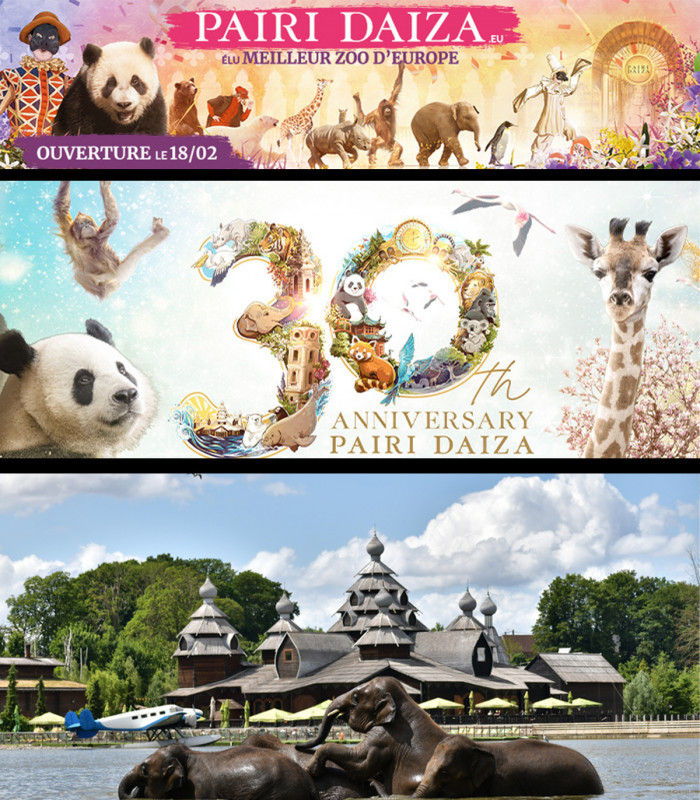 E-Billet 1 Jour Enfant (de 3 à 11 ans inclus) PAIRI DAIZA