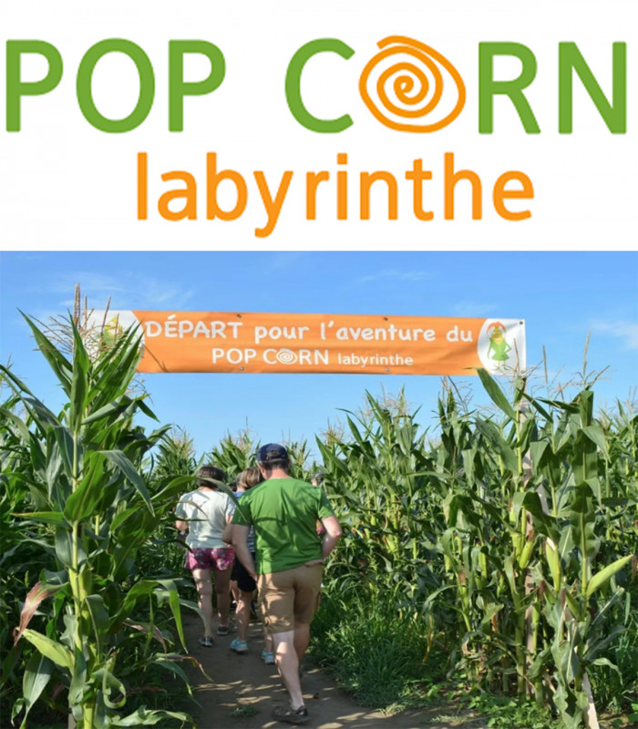 E-Billet Valable pour Une Entrée Nocturne à POP CORN LABYRINTHE