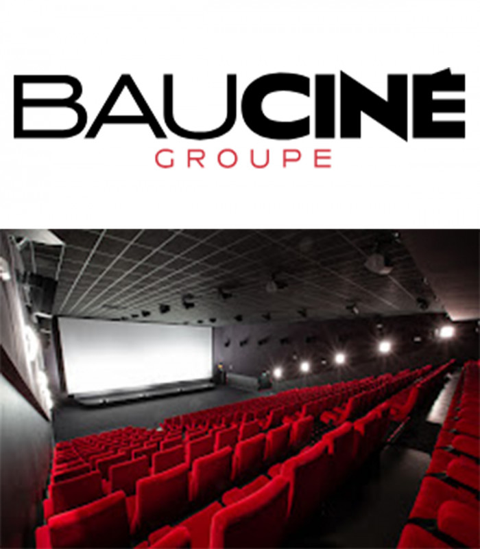 CINEMAS BAUCINE - E-billet 1 séance standard normale jusqu'au 10/05/2026