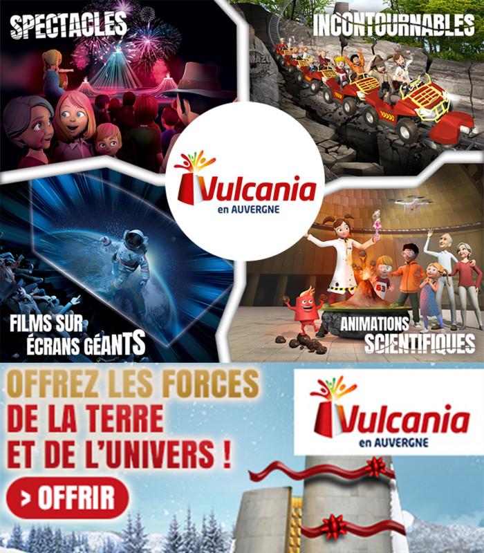 E-Billet 2 Jours Consécutifs Enfant de 6 à 16 ans VULCANIA