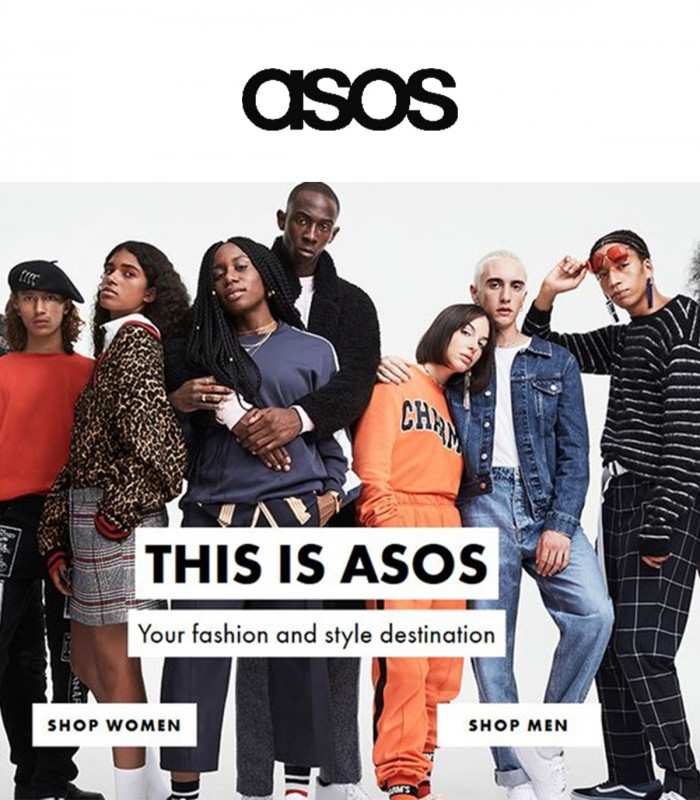 E-carte cadeau ASOS