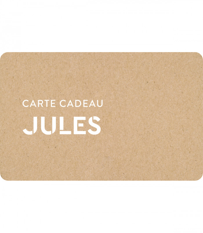 E-carte Cadeau Jules - montant libre Valable jusqu'au 24/09/2027