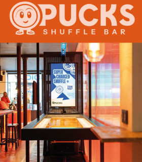 E-Billet 1 Entrée pour 8 personnes à PUCKS SHUFFLEBAR