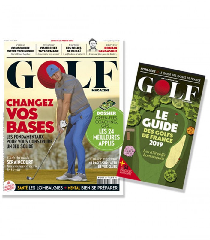 Abonnement golf magazine
